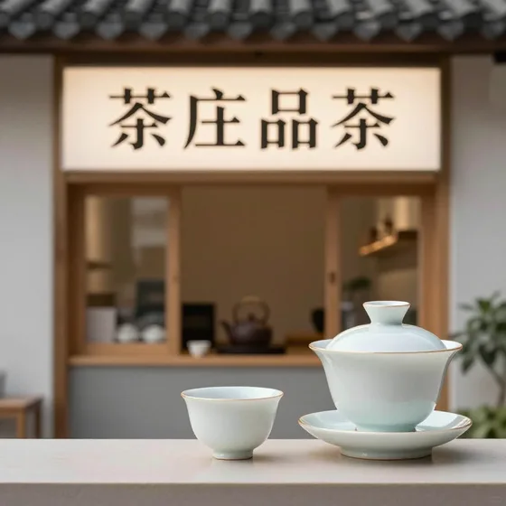 茶庄品茶